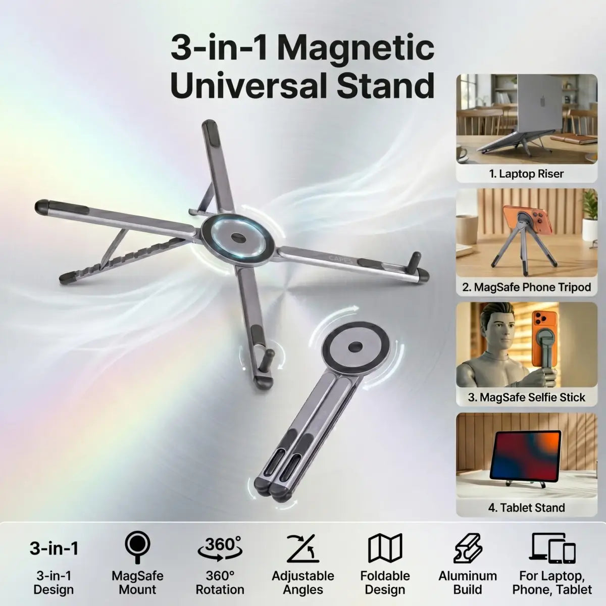 Magentic Laptop Stand