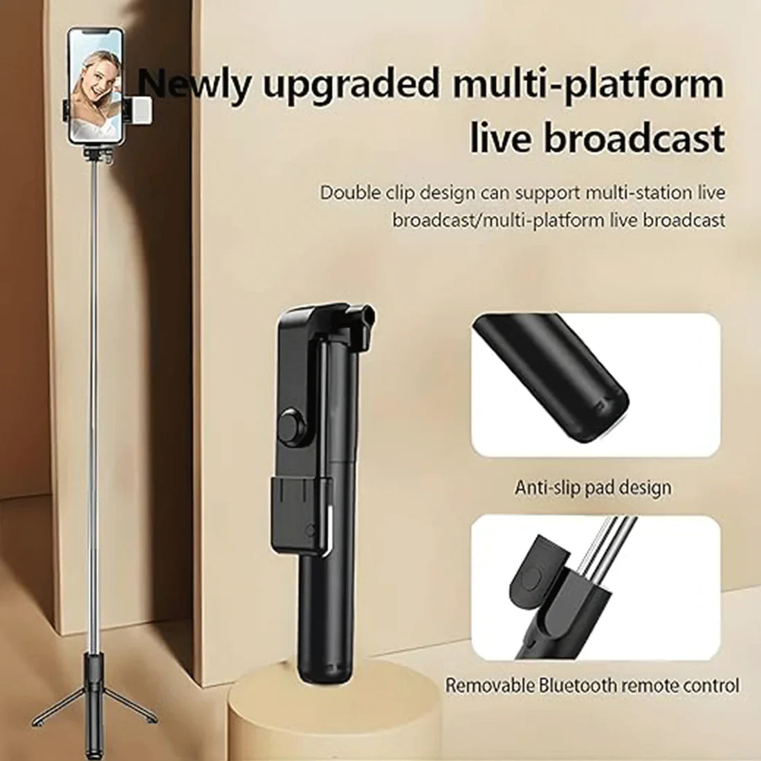 R1SL Tripod Selfie Stick